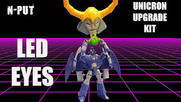 Haslab Unicron Shockwaves Lab LED eye upgrade kit