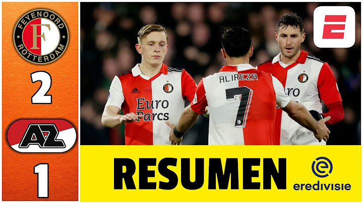 El Chaquito Santiago Giménez jugó un partidazo en triunfo del líder FEYENOORD 2-1 AZ | Eredivisie