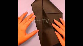 Amazing origami, paper plane flying. P316