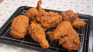 Ayam KFC resepi rahsia? ini hasilnya.