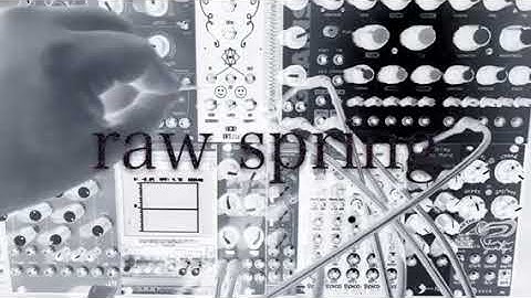 Raw spring 3 hp eurorack