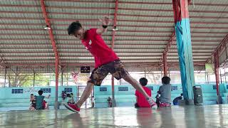 Bboy Usemilk Thomas Flare practice march 20,2024