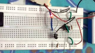 LASER security system using 555 and LDR