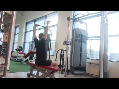 Cable face-pull to y-press