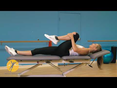 Lumbar supine single knee to chest