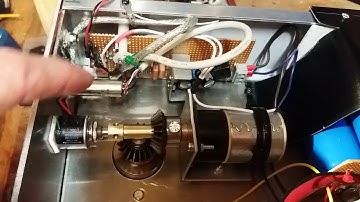 Servo control of a 10 turn variable vacuum capacitor