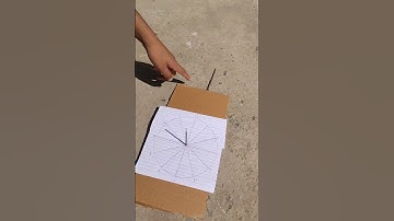 how to make sundial clock #clock #time #ancient #science