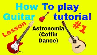 Guitar cover astronomia song coffin Dance mim by D Musical Duniya #shorts