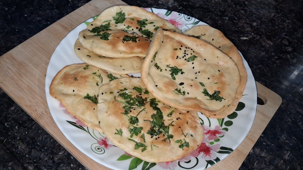 Perfect Naan Without Tandoor 🫓| Airfryer Recipe | Must Try!! #food #cookingrecipes #trending