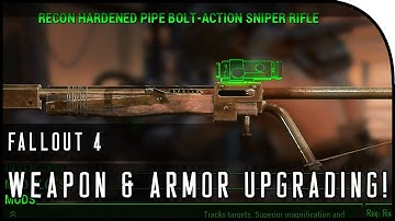 Fallout 4 Gameplay Walkthrough Part 7 – “POWER ARMOR / WEAPON MODS CUSTOMIZATION / CRAFTING!”