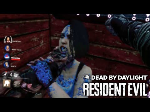 Dead By Daylight First Look At The Nemesis Killer Side On Racoon City Police Station Gameplay Youtube