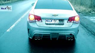 NeX® _Chevrolet Cruze Sedan.ЭКСКЛЮЗИВ! - Бампер + Глушитель раздвоенный. Такого Вы ещё не видели!(Доп.инфо и фото / More info: http://nex.su/shop/forum/?PAGE_NAME=read&FID=9&TID=566 Глушитель основной из нержавеющей стали серии -Форсаж-..., 2016-02-19T08:25:05.000Z)