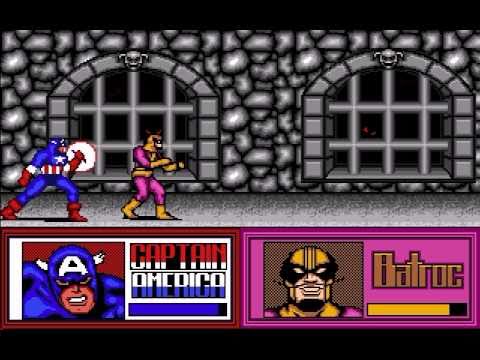 Amiga Longplay The Amazing Spider-Man and Captain America in Doctor Doom's Revenge!