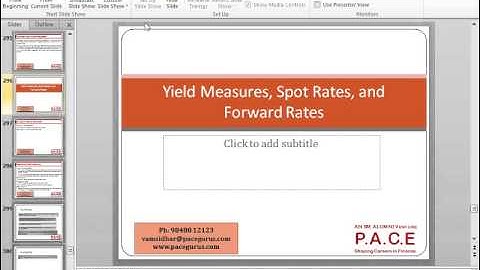 FRM part1 Spot Forward and Par Rates in Valuations and Risk Models