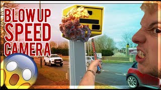 MY BRO DESTROYED A SPEED CAMERA
