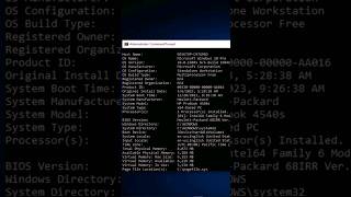 CMD - System Information #windows screenshot 5