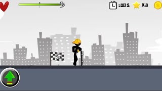 Stickman Skate : 360 Epic City - Android Gameplay screenshot 3