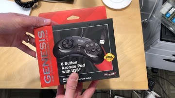 Retro-Bit Official Sega Genesis USB Controller Unboxing