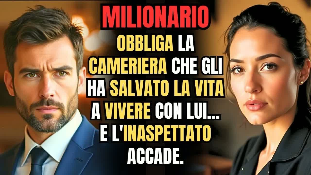 MILIONARIO obbliga la CAMERIERA a VIVERE con lui dopo che lei gli SALVA la VITA, ma lei CAMBIA i
