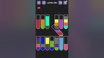 water_level_788 #watersortpuzzle #puzzle #game #sortpuzzle #color