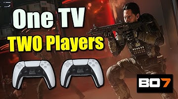 How to Play 2 Players on 1 TV in COD Black Ops 7 Split Screen (Easy Tutorial)