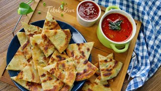 LEMPENG DAUN BAWANG RANGUP | CRISPY &amp; FLAKY SCALLION PANCAKE | LOCKDOWN MEAL