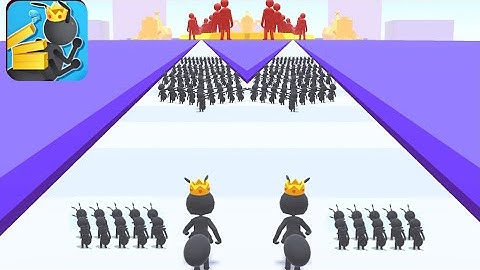 Tiny Run 🐜🐜🐜- All Levels Gameplay Walkthrough Android, iOS NEW UPDATE