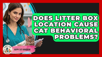 Does Litter Box Location Cause Cat Behavioral Problems? - Happy Cat Handbook