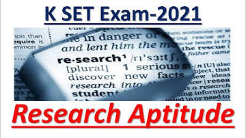 K SET 2021 Paper I preparation| MCQs on Research Aptitude| Lecture 3