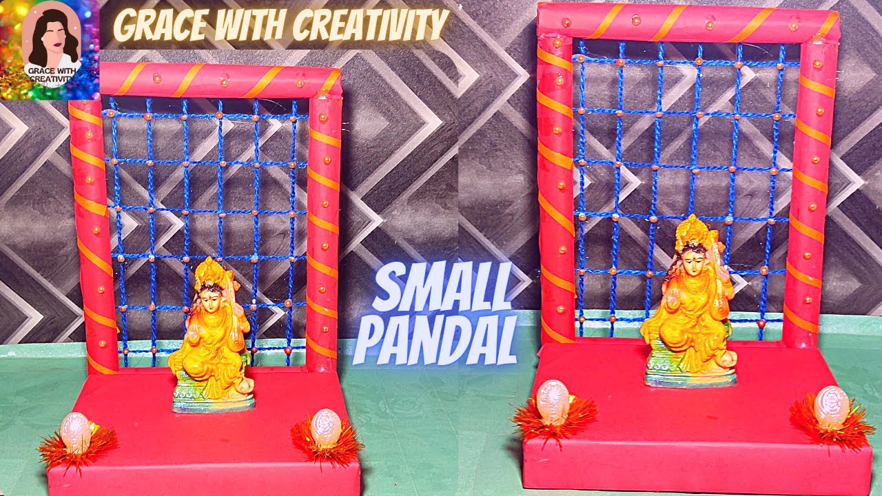 How To Make Small Pandal Pandal Decoration Easy And Beautiful how-to-make-small-pandal-pandal-decoration-easy-and-beautiful