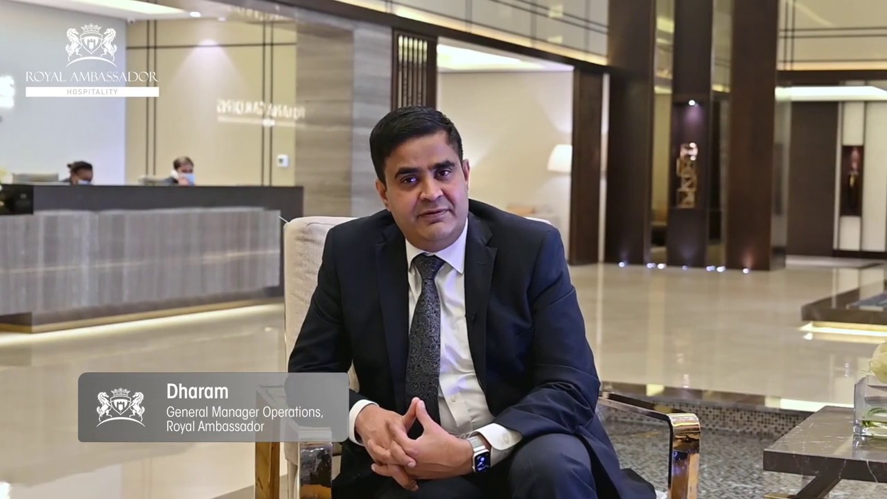 Mr. Dharam - General Manager about Royal Ambassador Hospitality | Bahrain