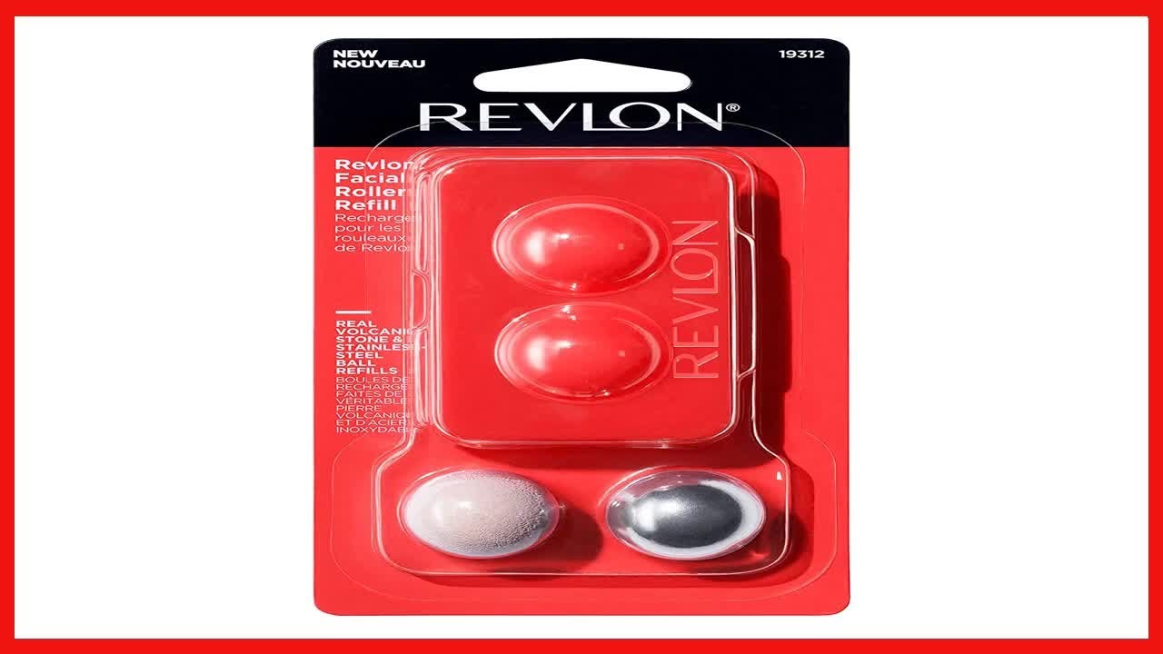 Great product -  Revlon Oil Absorbing & Cooling Facial Roller Refill Pack with Volcanic & Stainless