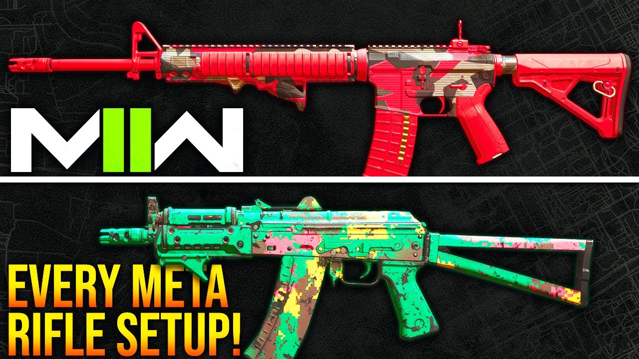 Modern Warfare 2 Ranking Every META ASSAULT RIFLE Class Setup! (MW2