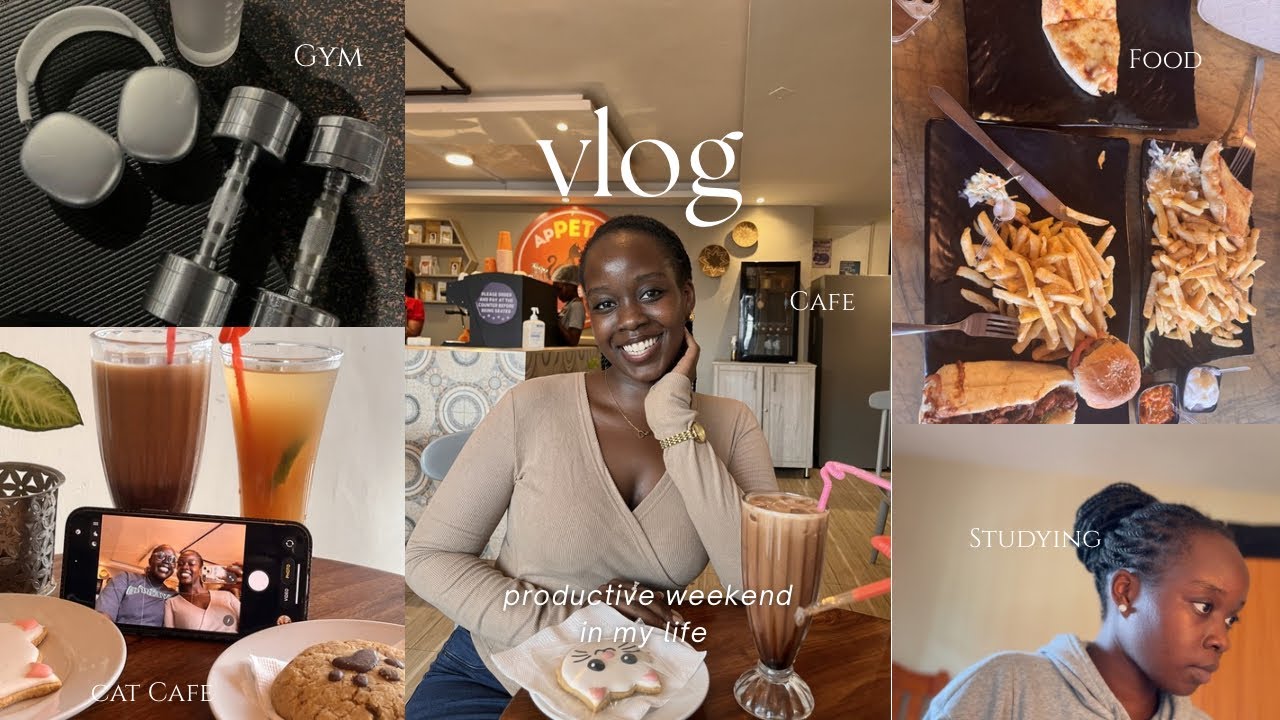 Productive weekend; gym, going out, meal prep, studying 