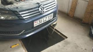 Замена масла и чистка гидроблока АКПП  Volkswagen Passat  B7
