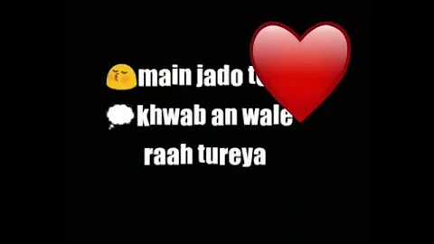 Me Jado Teri Khwaba Wali Rah WhatsApp Status WhatsApp Love Sad Status