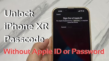 A Quick Way to Unlock iPhone XR Passcode Without Apple ID or Password