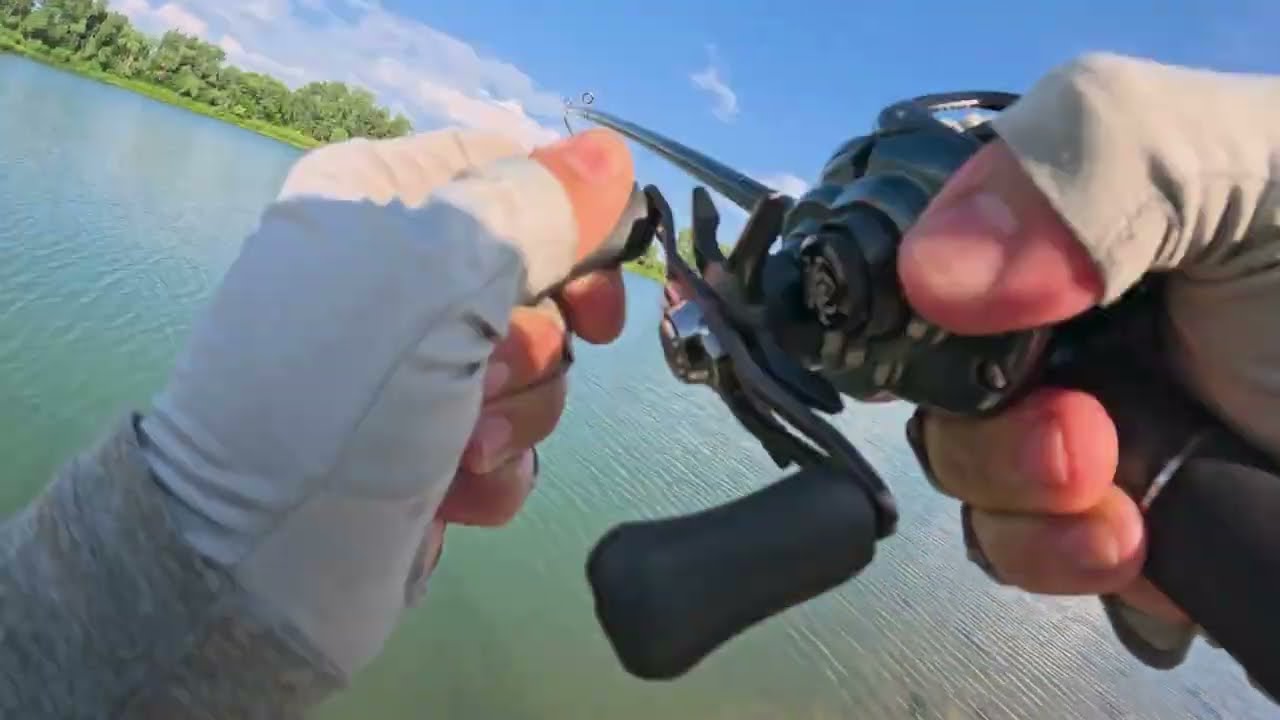 Big Bass on the Strike King Jig.    | South Sioux, NE.