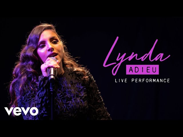 Lynda - Adieu - Live Performance | Vevo class=