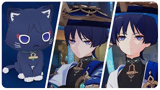 Wanderer Goofy Moments Genshin Impact 6.2