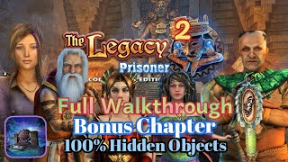 The Legacy 2: Prisoner. Bonus Chapter Full Walkthrough with all Hidden Objects and morphing.