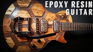 The Honeycomb Guitar  Epoxy Resin Full Build Pinoy Guitar Builder