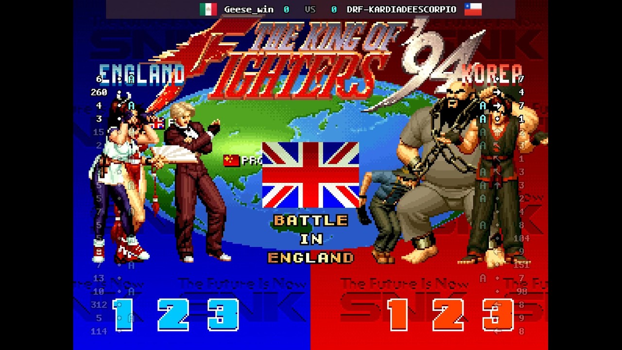 The King of Fighters '94 - 🇲🇽 Geese_win vs 🇨🇱 DRF