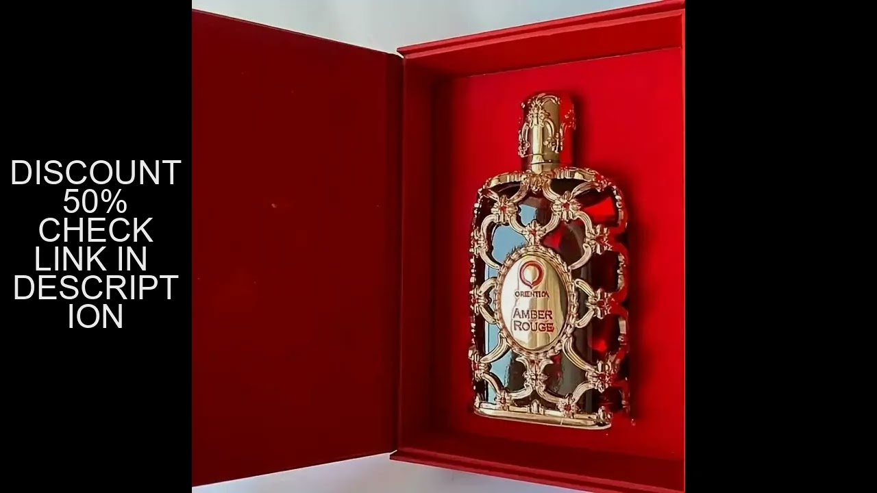 Orientical Royal Amber Rouge Women's Perfume - 2.7OZ, Long-Lasting Floral Scent With Alcohol-Free Fo