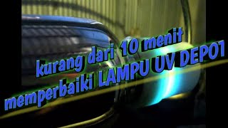 Pemasangan Lampu UV Sterilisasi Air di Kemayoran Jakarta Barat - Ady Water Jual Lampu UV Sterilight
