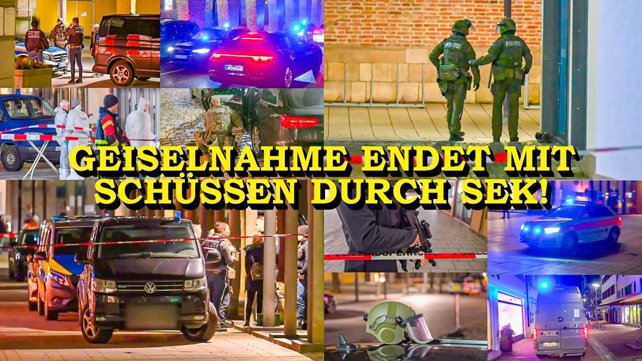 +++ Geiselnahme in Starbucks-Kaffee in Ulm +++ Schüsse durch SEK auf bewaffneten Täter | Großeinsatz