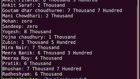 User Defined Functions in awk - Nepali
