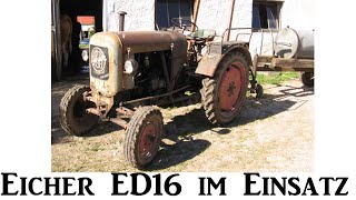Eicher Diesel ED16 Oldtimer Traktor