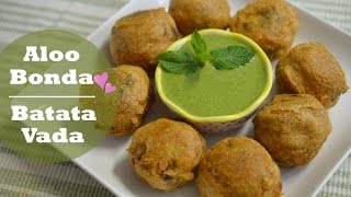 Aloo Bonda | Batata Vada - Megha's Cooking Channel - Episode 85