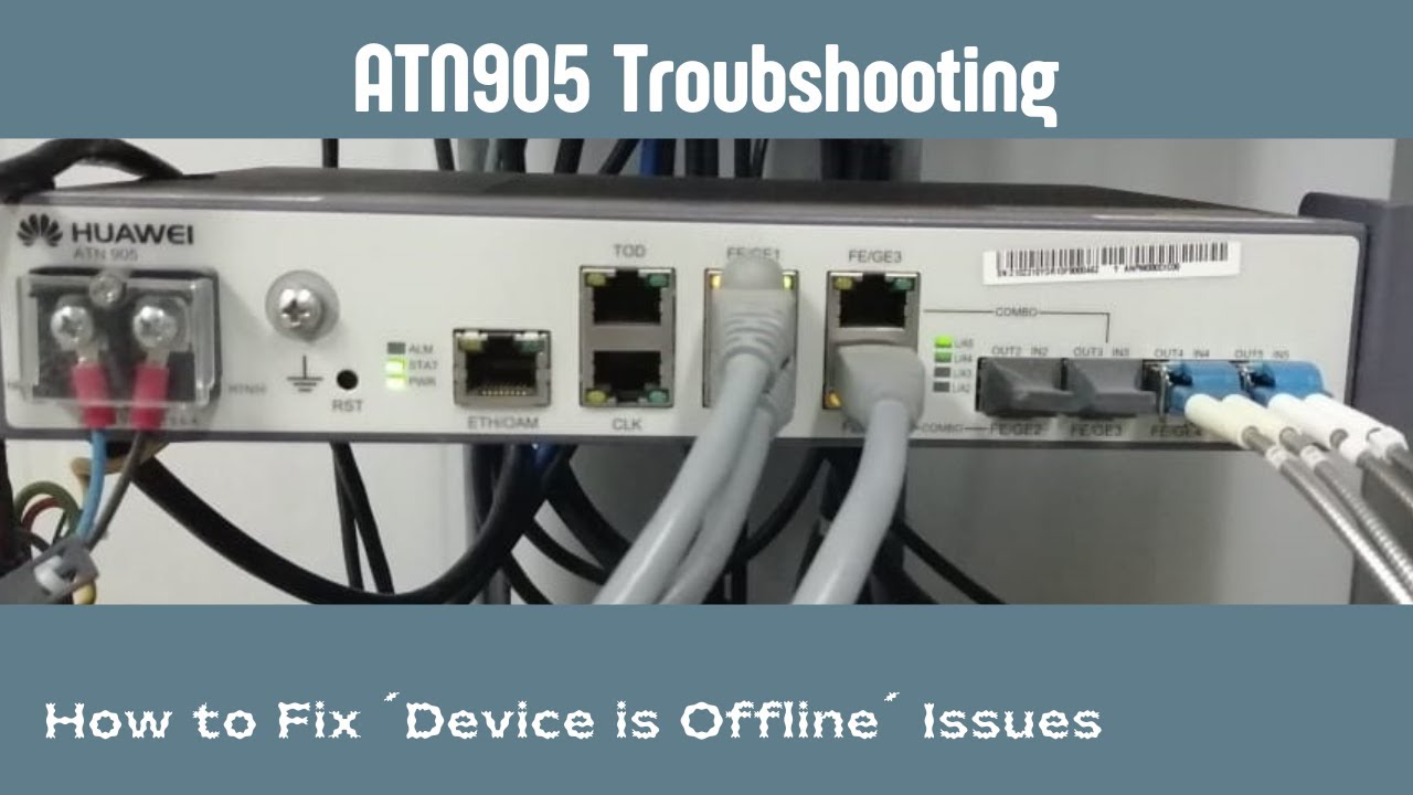 ATN905 Troubleshooting: How to Fix 'Device is Offline' Issues | Delta ...